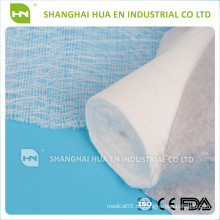 Hergestellt in China Heißer Verkauf 100% Baumwollmedizinische Gazerolle